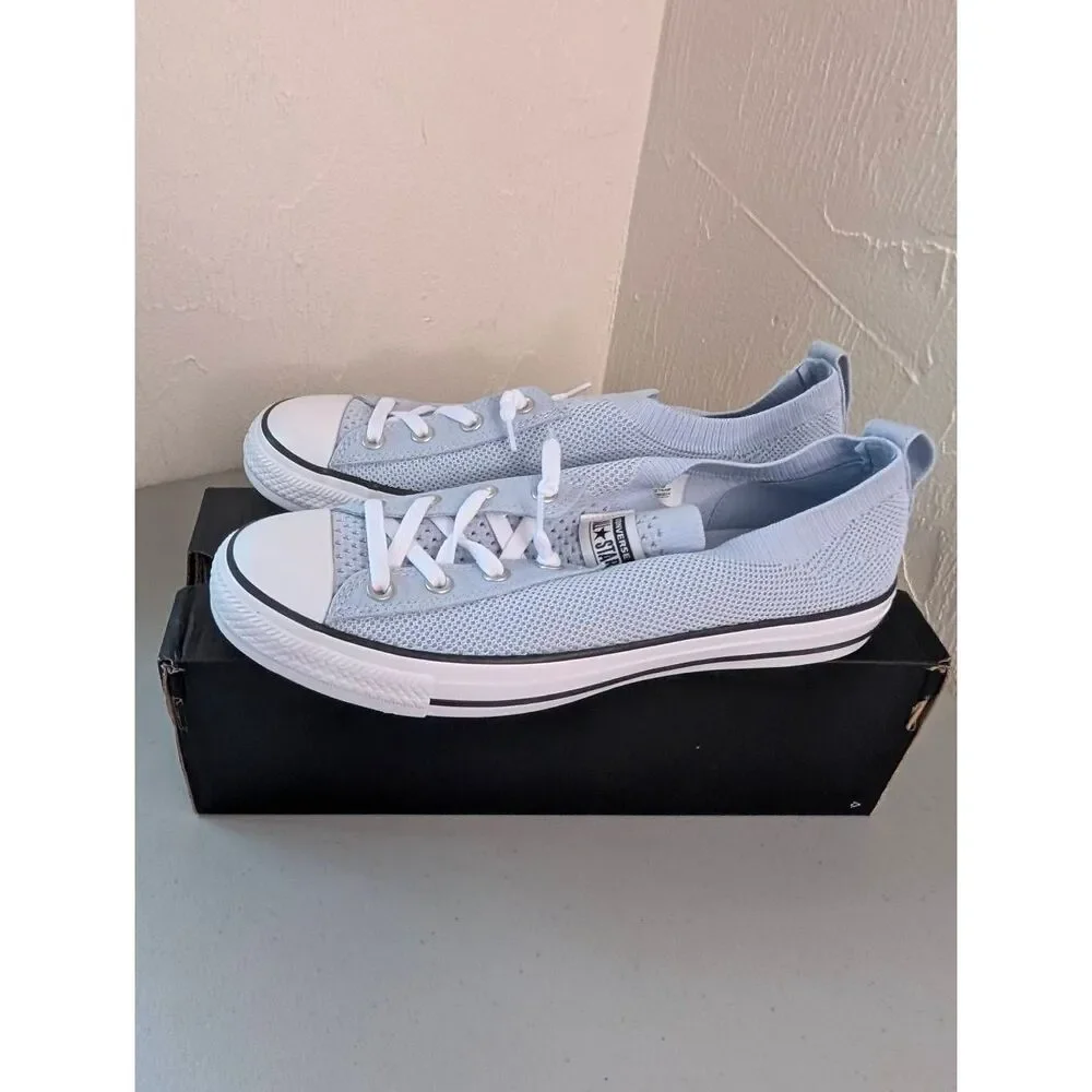 Converse chuck taylor all star shoreline knit sneaker women's size 11blue NEW
